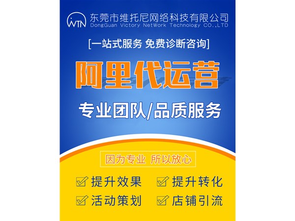 東莞常平1688代運營公司-1688代運營會提供什么服務-維托尼網(wǎng)絡公司